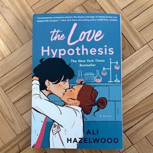The Love Hypothesis by Ali Hazelwood - Blue & Pink Cover Paperback